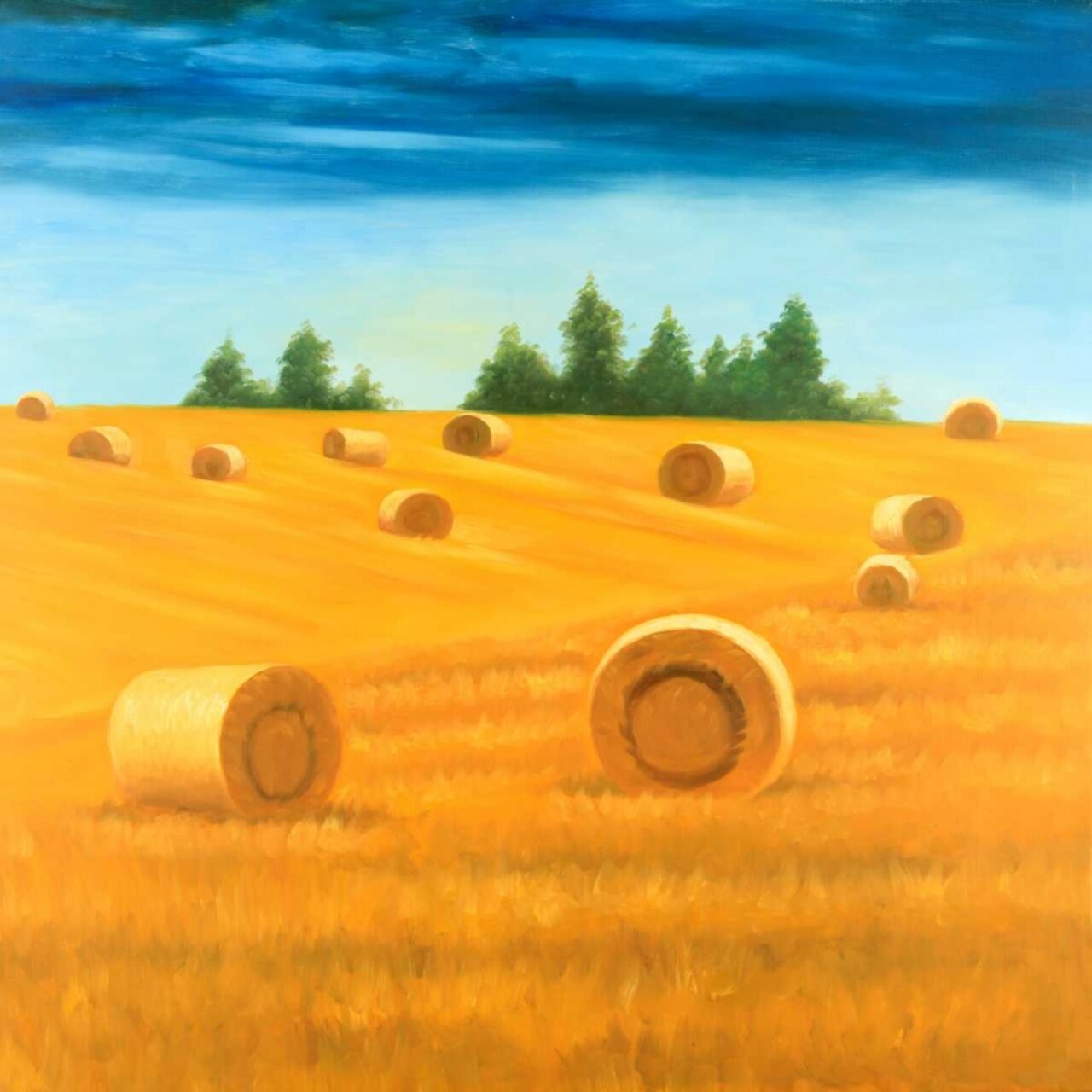 Landscape of the Countryside Poster Print by Atelier B Art Studio - Item # VARPDXBEGLAN105